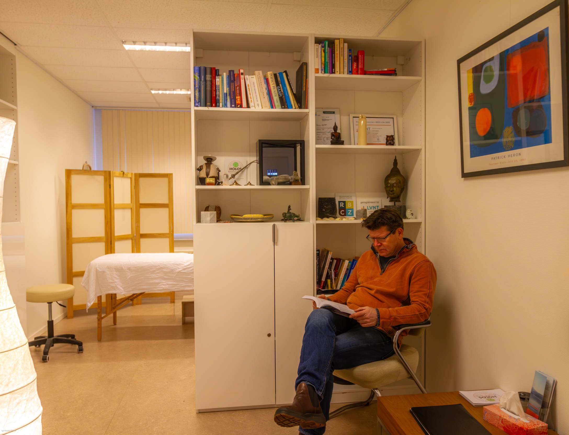 Hands On Massage behandelruimte